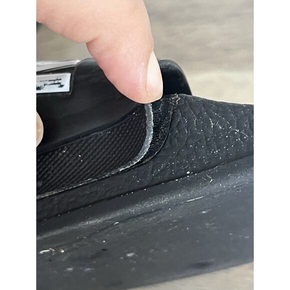 Moschino Men’s Black Logo Slides Slip On Sandals 46 main image 7
